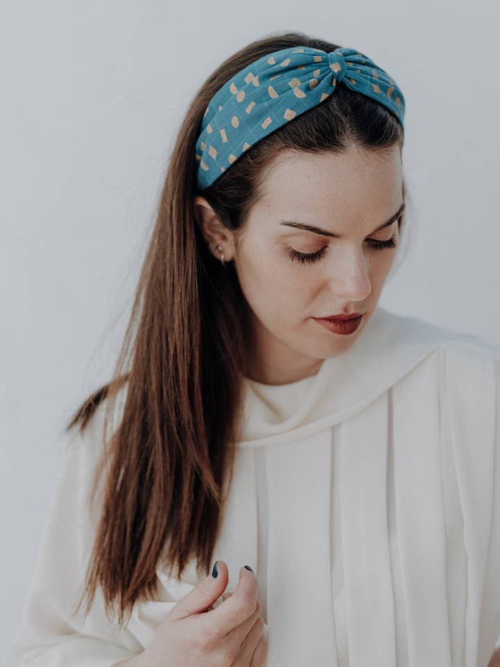 Cerchietto turbante Dora per la vendita all'ingrosso da parte di Nuevemi