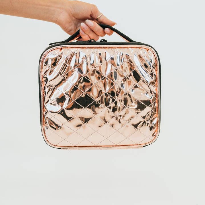 modern and chic - Wholesale Makeup/Cosmetic Bag - Khloe Customizable Cosmetic Case6