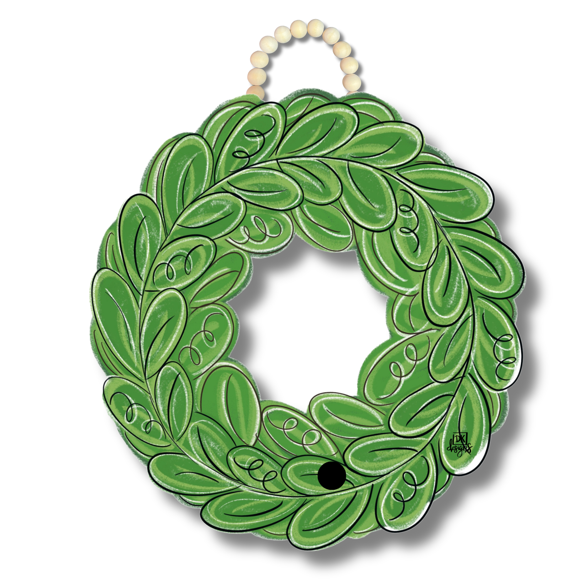 DK Designs Georgia - Wholesale Door Hanger - Wreath Hanger + Mini1