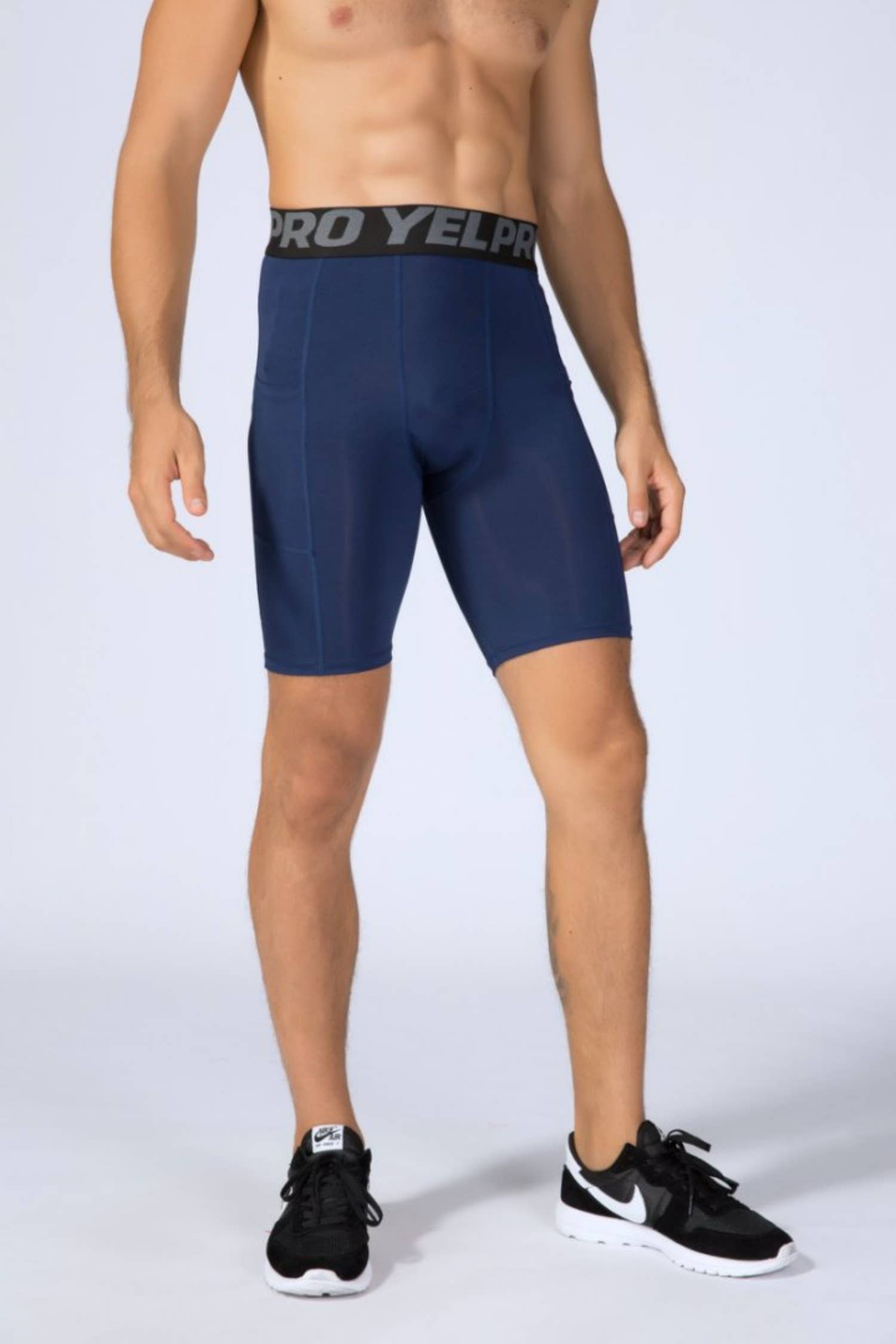 Active by Anna-Kaci - Venta al por mayor Pantalones cortos deportivos - Hombre - Pantalones cortos de compresión para hombre con cintura ancha8