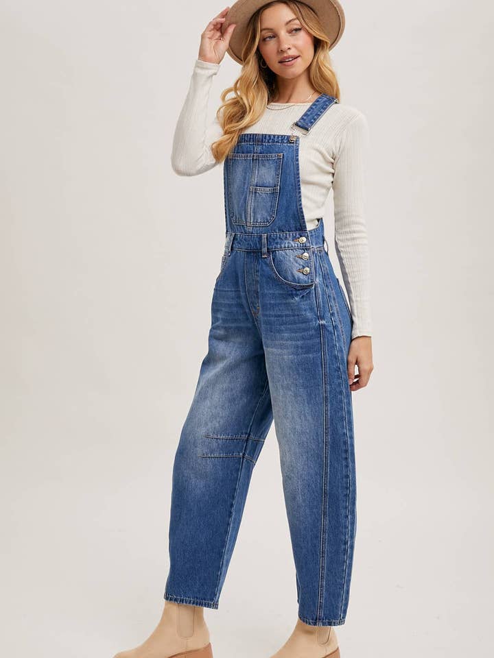 Dk Wash BARREL OVERALLS for wholesale on Faire6