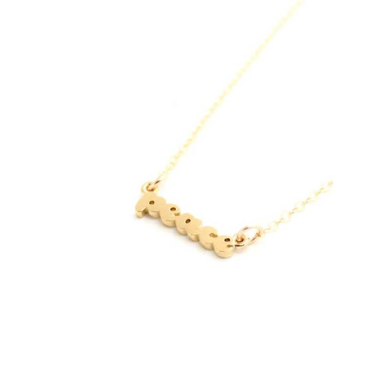 Rebekah Gough Jewelry – wholesale Hänge-/berlockhalsband – Fred på jorden Halsband