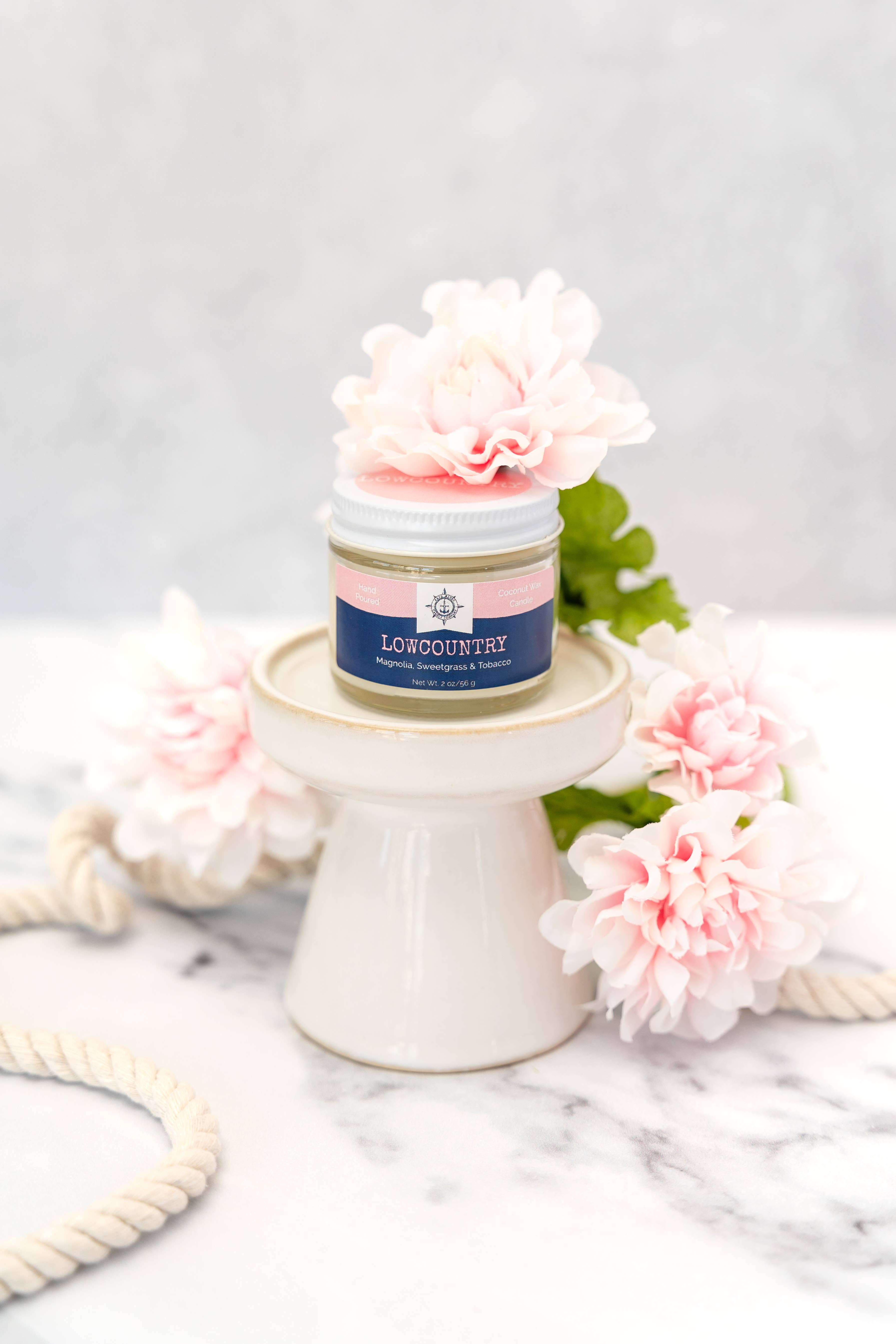 Fair Winds Candle Company - Wholesale Jar/Filled Candle - LOWCOUNTRY mini candle2