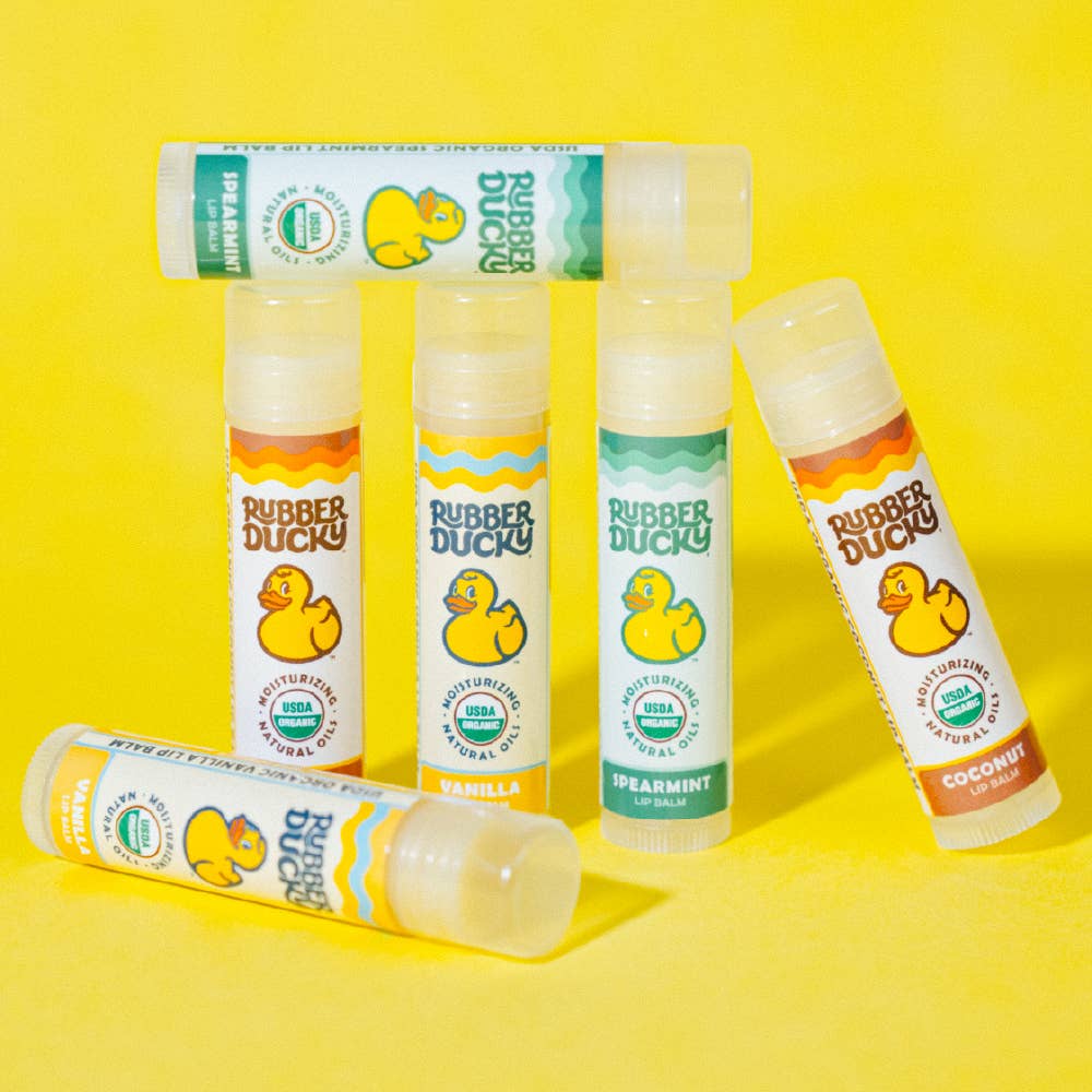 Rubber Ducky - Wholesale Lip Balm - Rubber Ducky Organic Coconut Lip Balm, Beeswax (Refill Pack)2
