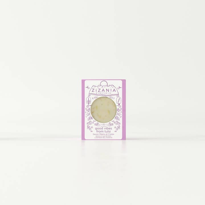 Zizania Biobotanica - Wholesale Bar Soap - Good Vibes from Tulsi - Soap Handmade in Switzerland