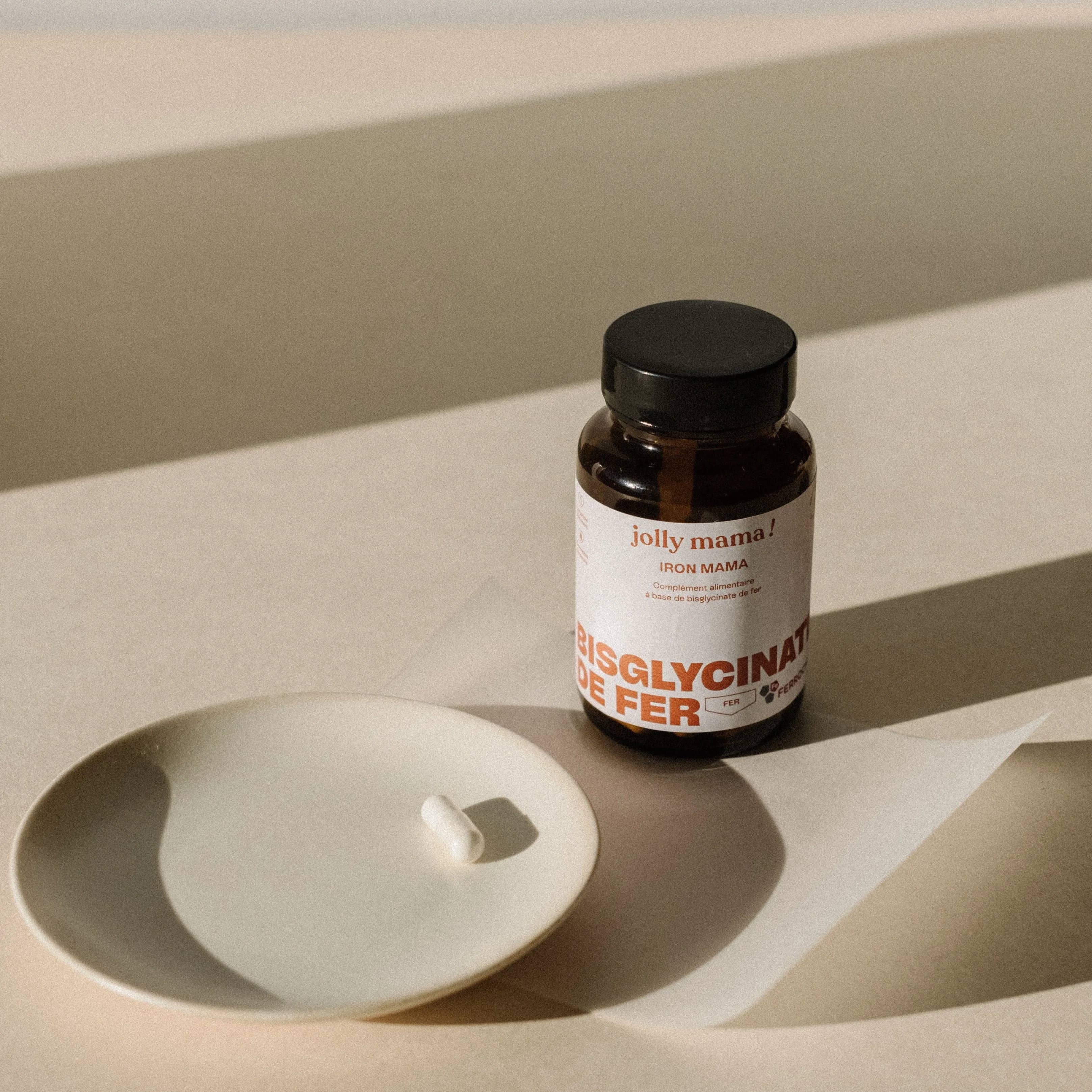 JOLLY MAMA – wholesale Oralt tillskott/Vitamin – Iron Mama - kapslar med järnbisglycinat1