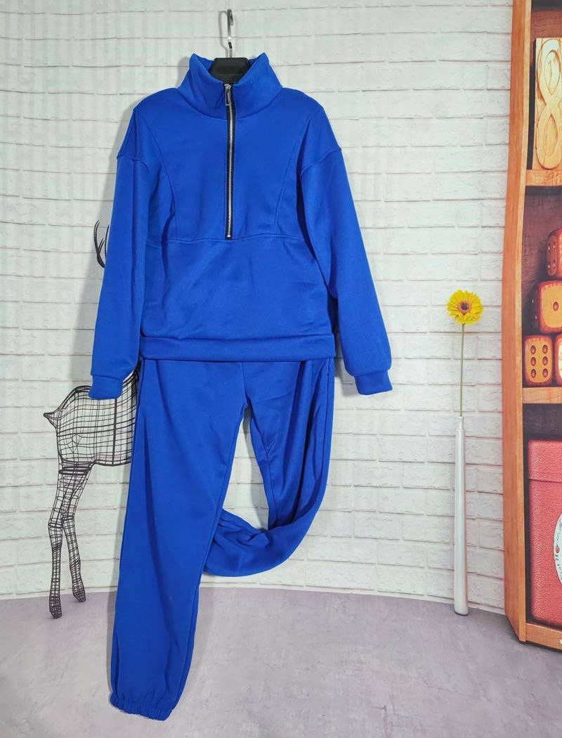 safistyle – Großhandel Loungewear-Set – Damen – Gekürztes Reißverschluss-Jackenset und Jogger10