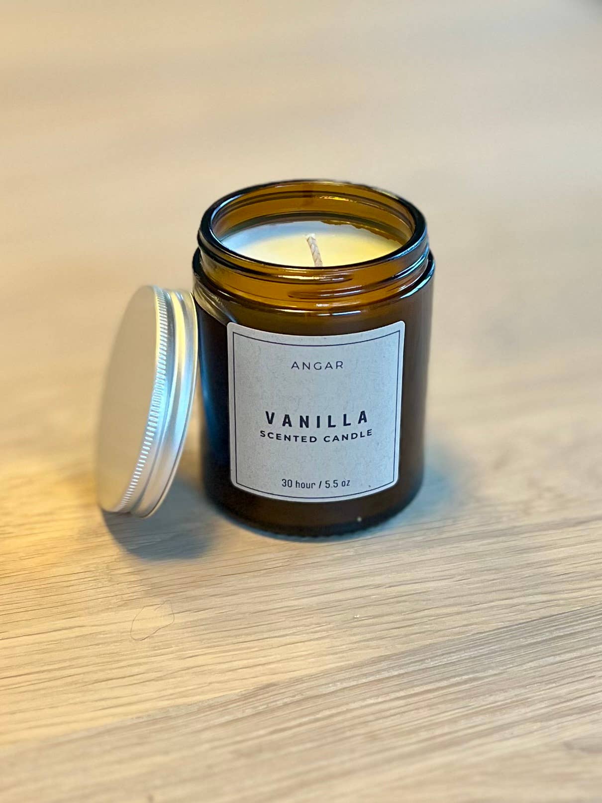 angar – Engroshandel Glaslys – Duftlys - Vanilje0