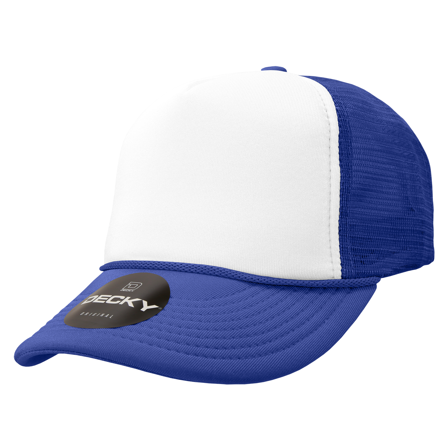The Park Wholesale - Wholesale Trucker Hat - Unisex - Blank Trucker Foam Mesh 2-Tone Hats - Decky 210/60257