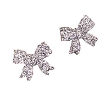 Bow Stud Earrings for wholesale by Vie Jewelry