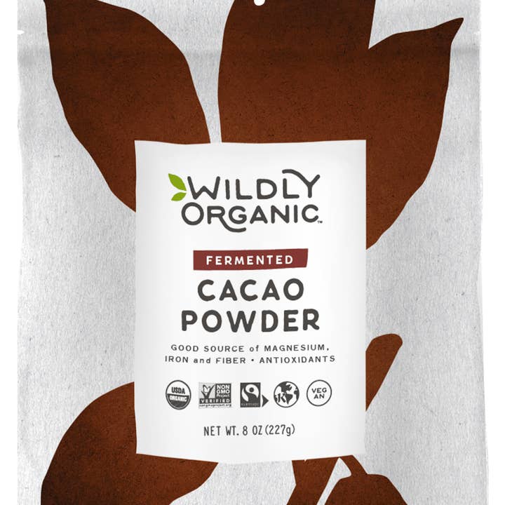 Wildly Organic - Wholesale Protein/Superfood Powder - Fermented Raw Organic Cacao Powder
