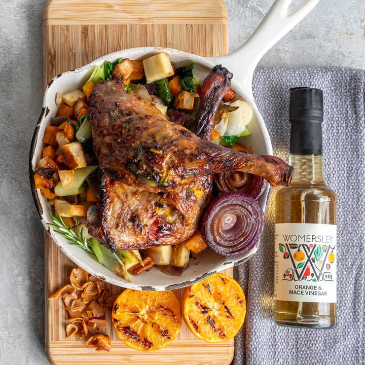 Womersley Foods - Wholesale Vinegar - Orange & Mace Vinegar / Orange & Mace Vinegar Salad Dressing1
