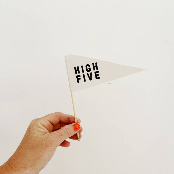 Handpicked Goods - Vendita all'ingrosso Paletti da giardino/prato - Bandiera High Five