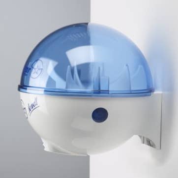 32oz Dispenser w/ Wall Mount White/Blue for wholesale by Germstar