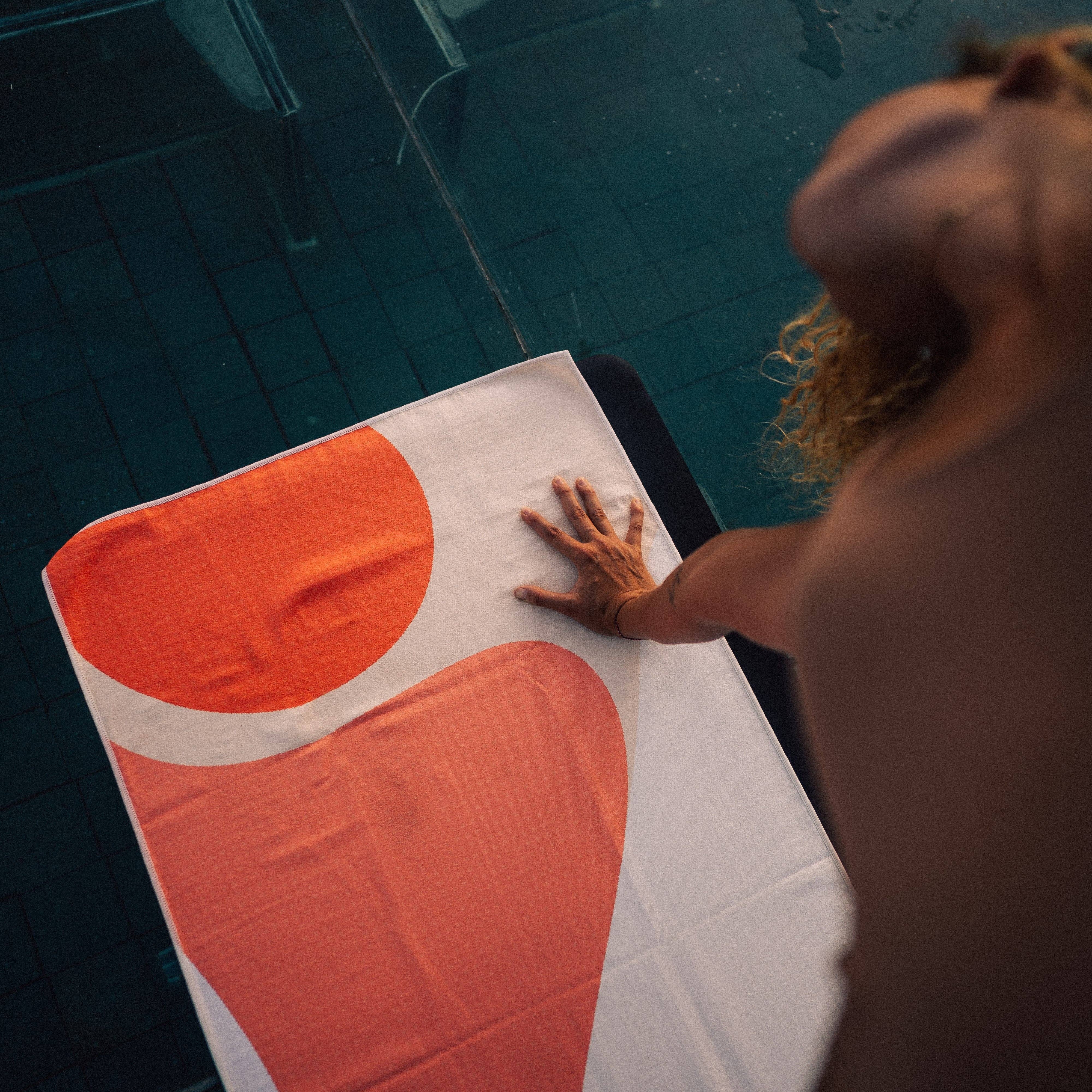 WOODSANDWAVES - Wholesale Yoga Towel - Inner Peace - Non-Slip Yoga Towel with Silicone Dots1