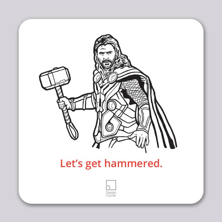 Porta-copos Marvel Thor por atacado de Design Corner