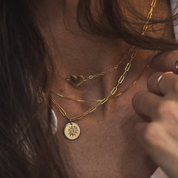 Everly Made - Vente Collier maille et chaîne - Chaîne de boîte Avery4