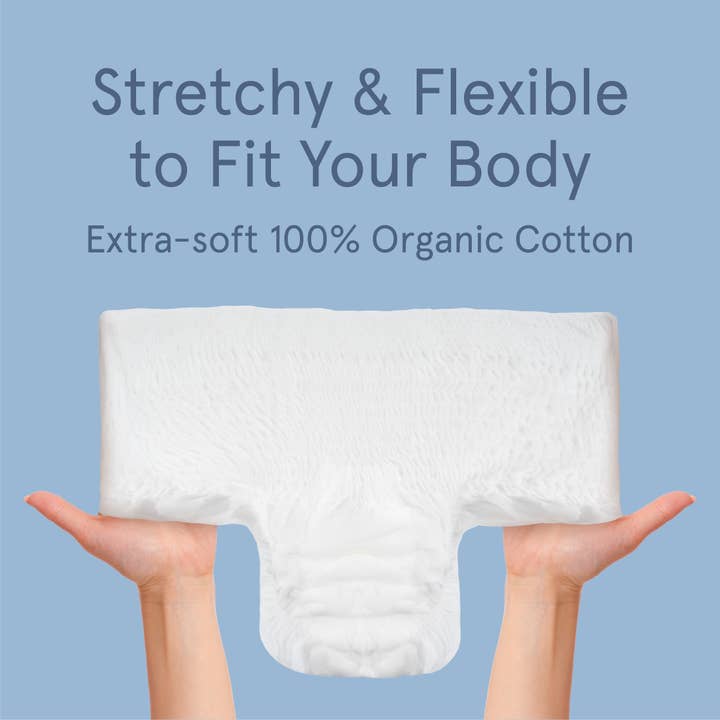 LOLA - Wholesale Menstrual Pad/Liner - Postpartum Underwear with Organic Cotton Maxi Pad2