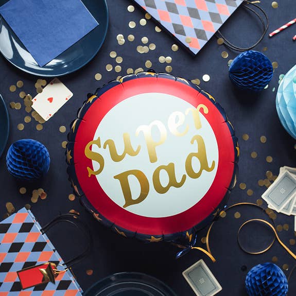 Ellie's Party Supply - Wholesale Balloon - Super Dad Balloon – Hero-Themed Father's Day