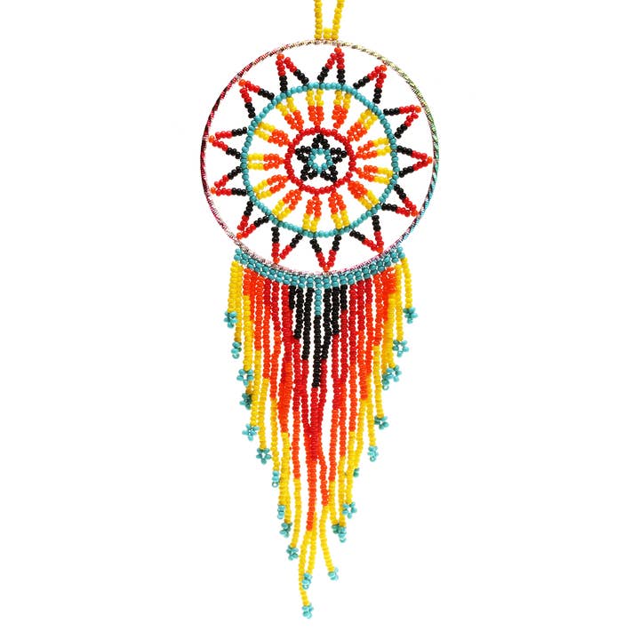 Dreamcatcher Ornament - Assorted Colors for wholesale by DIAMANTI DESIGNS