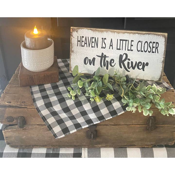 LE PARADIS EST UN PEU PLUS PROCHE SUR LA RIVIÈRE pour la vente par Dudley's Cottage & Gifts