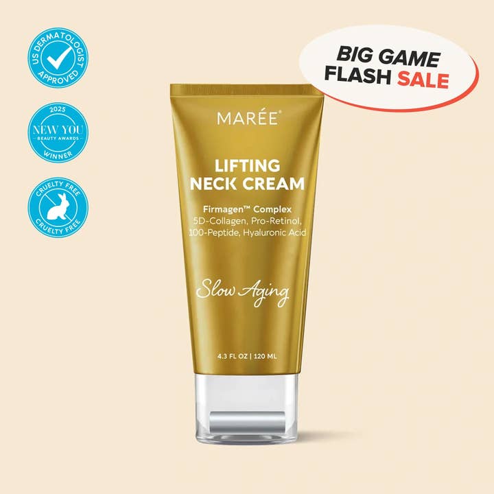 MAREE Collagen Neck Firming Cream Massager for wholesale by VIAI Beauty