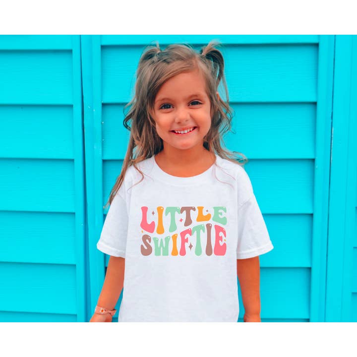 YOUTH Retro Little Swiftie Gildan T-Shirt for wholesale by Gia Gifts Boutique