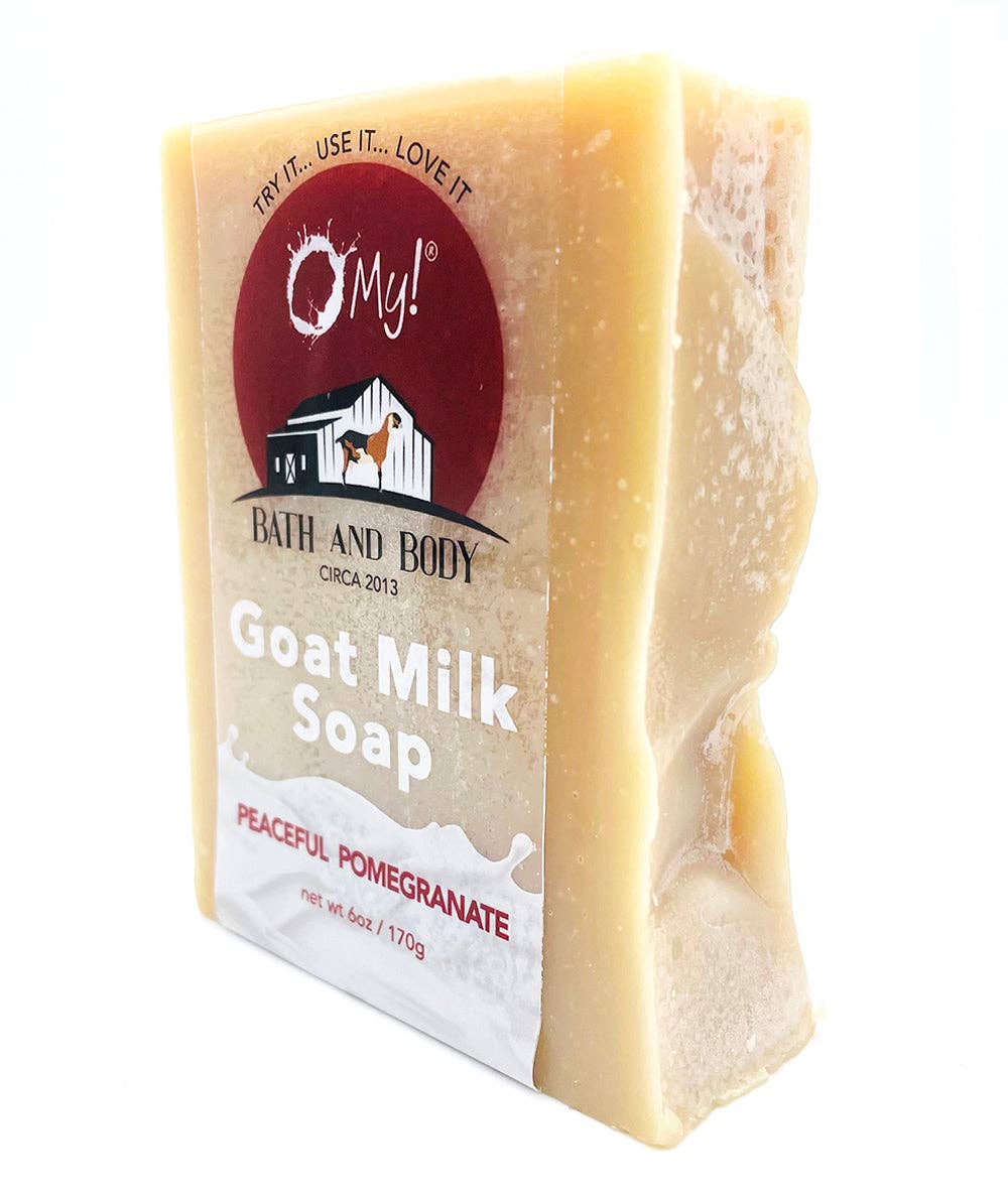 O My! Bath and Body - Vente Pains de savon - O mai ! Savon au lait de chèvre 6 oz | Fabriqué avec du lait de chèvre frais de la ferme | Sans parabens et plus | Fabriqué à la main aux États-Unis12