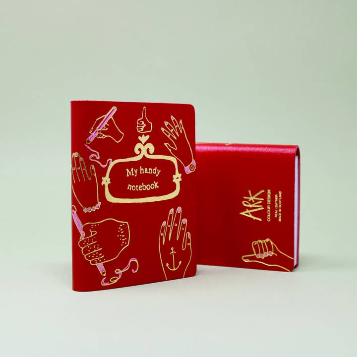 Ark Colour Design - Wholesale Journal/Diary - Illustrated Midi Leather Journal