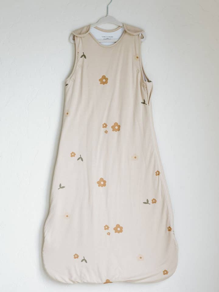 Grow With Me Floral Sleep Sack for wholesale by Winslow & Company
