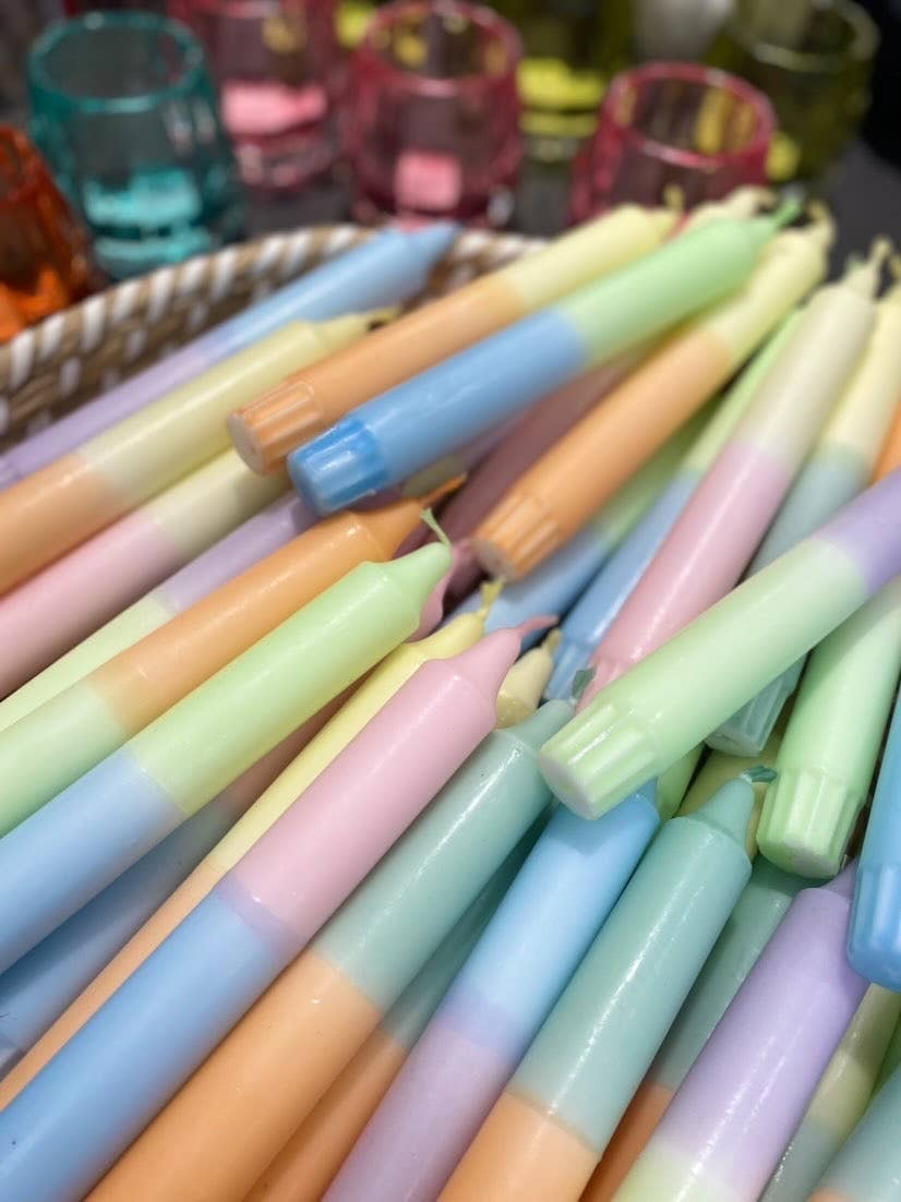 Dippy - Vente Bougies/bougeoirs coniques - Dippy - Collection Pastel '251