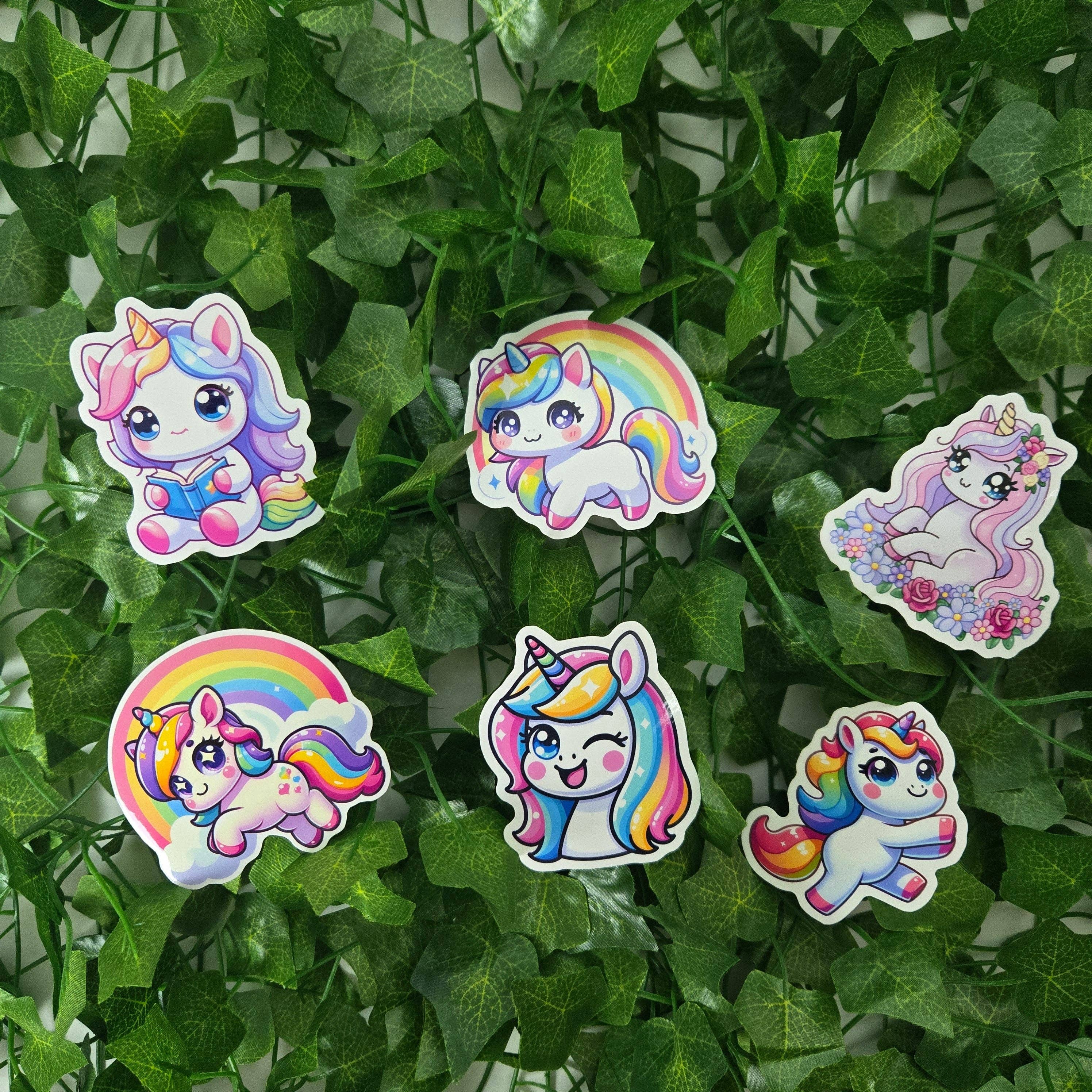 Vegas Custom Creations - Wholesale Sticker - Unicorn Series 2 Stickers2