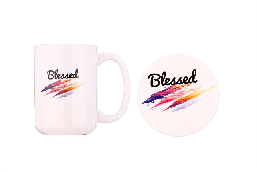 Nima Accessories Inc – wholesale Coffee mug – Ladies Blessed Themed Coffee Mug and Coaster Set0