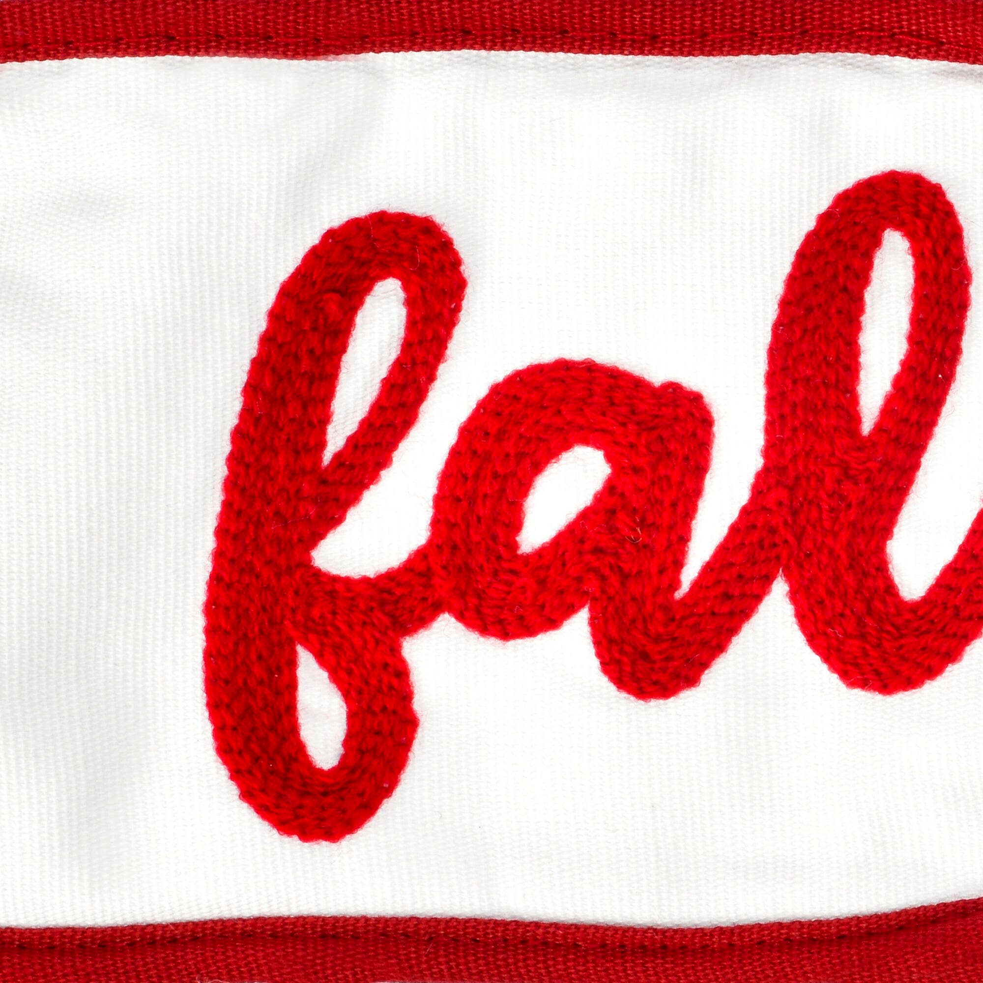 Vickerman 4"x5yd White Falala Stitch Ribbon for wholesale on Faire2