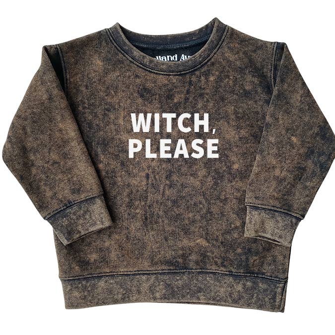 Witch Please | Boys Fall + Halloween Sweatshirt for wholesale by Holland Ave Clothing