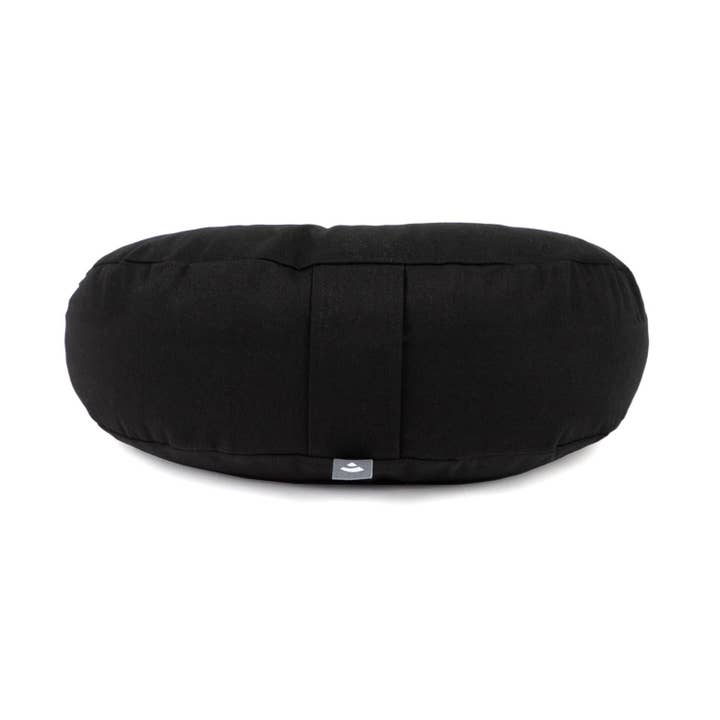 Bodynova – Großhandel Meditationszubehör – Reise Meditationskissen Yogi Mond Mini ECO schwarz