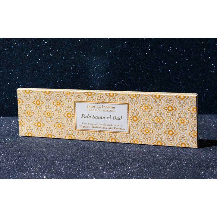Palo Santo and Oud 20gm Box for wholesale by Pure Incense