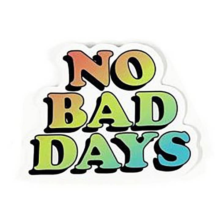 Decalque Sem Bad Days® - Ombre pequeno arco-íris por atacado de No Bad Days
