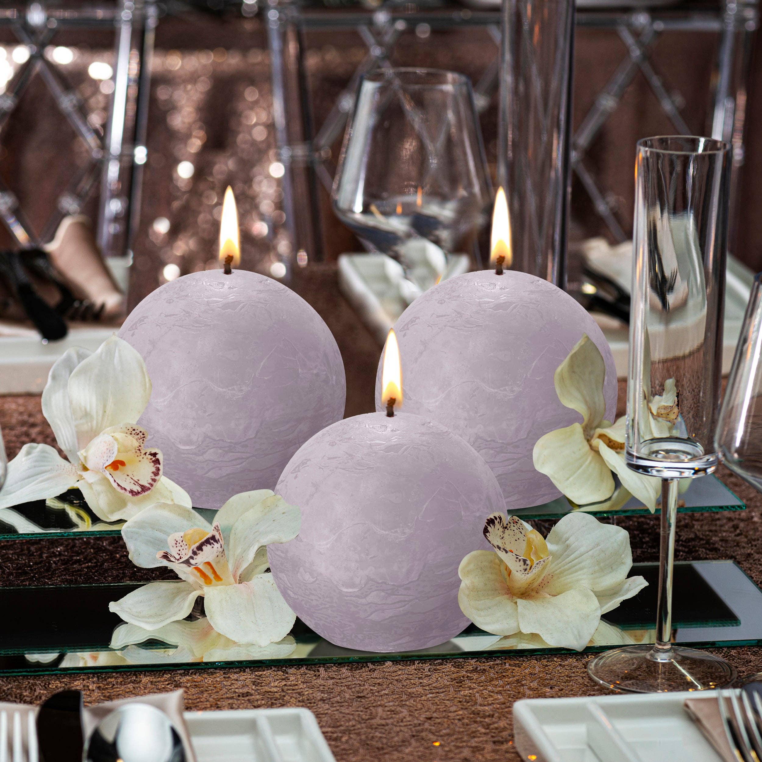 BOLSIUS – Velas de decoração por atacado – 6 Velas rústicas 3" - Inperfuted - Natural - Eco-Friendly - Cera Plant-Based - **Vendido Individualmente153