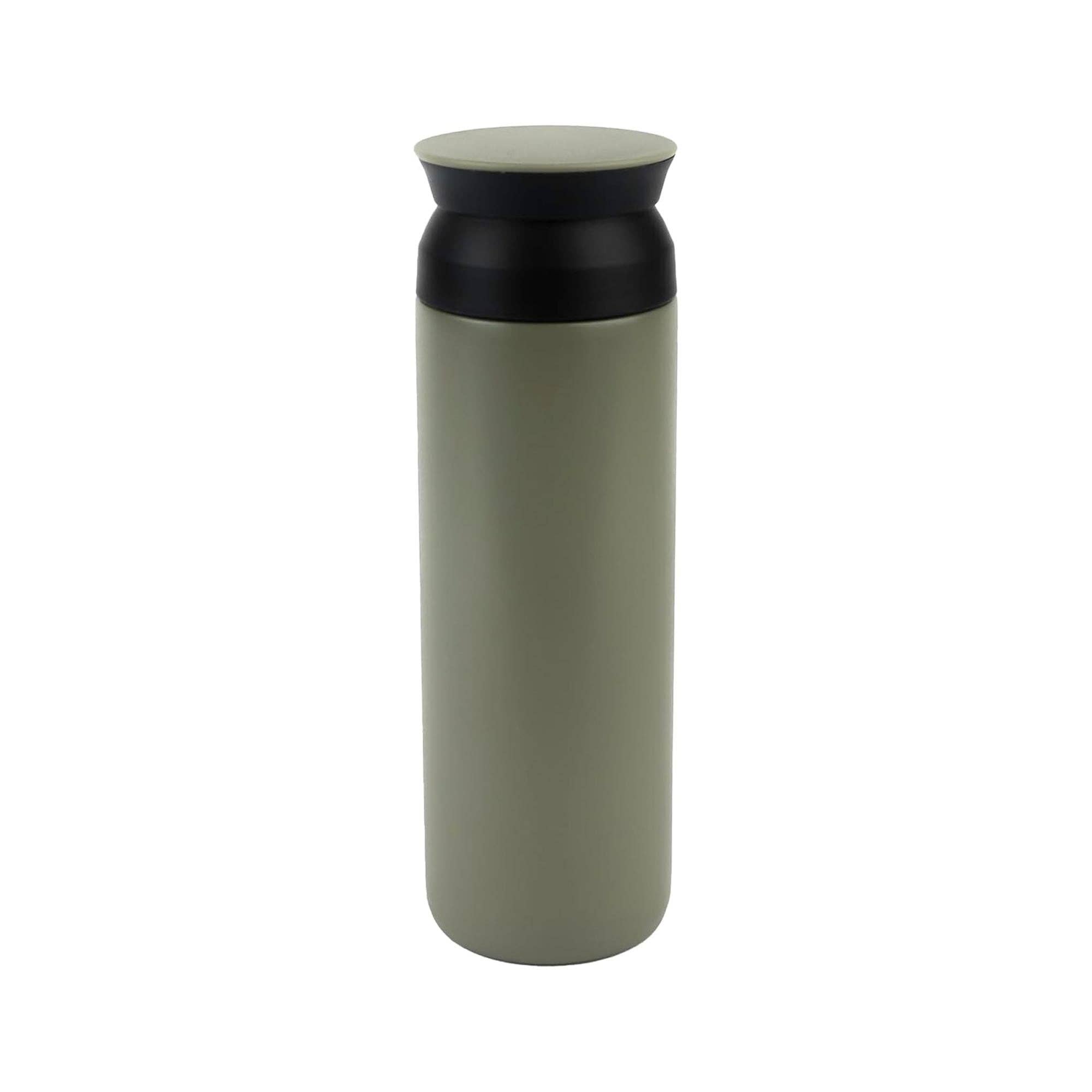 Emartbuy – wholesale Flask – Premium Stainless Steel Travel Mug Flask - Matt Khaki - 500 ml1
