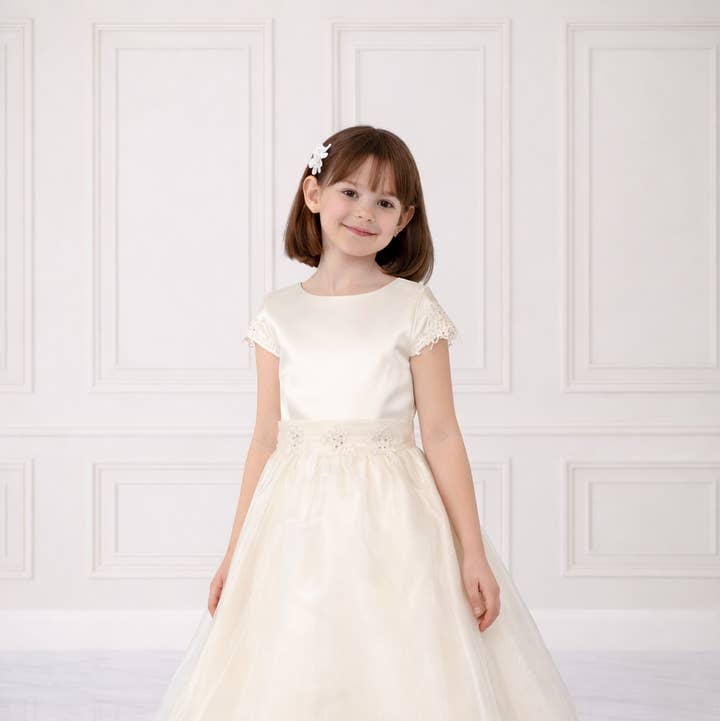 Robe magnifique pour filles, robe de communion, robe enfant pour la vente par Bajabella