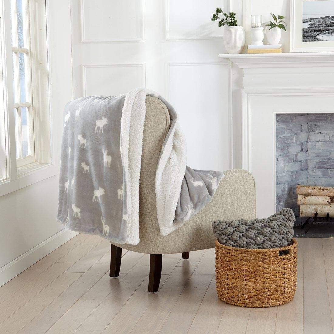 BH Collective - Wholesale Bedding Blanket - Bed Blanket - Velvet Plush & Sherpa Reverse - Kinsley101