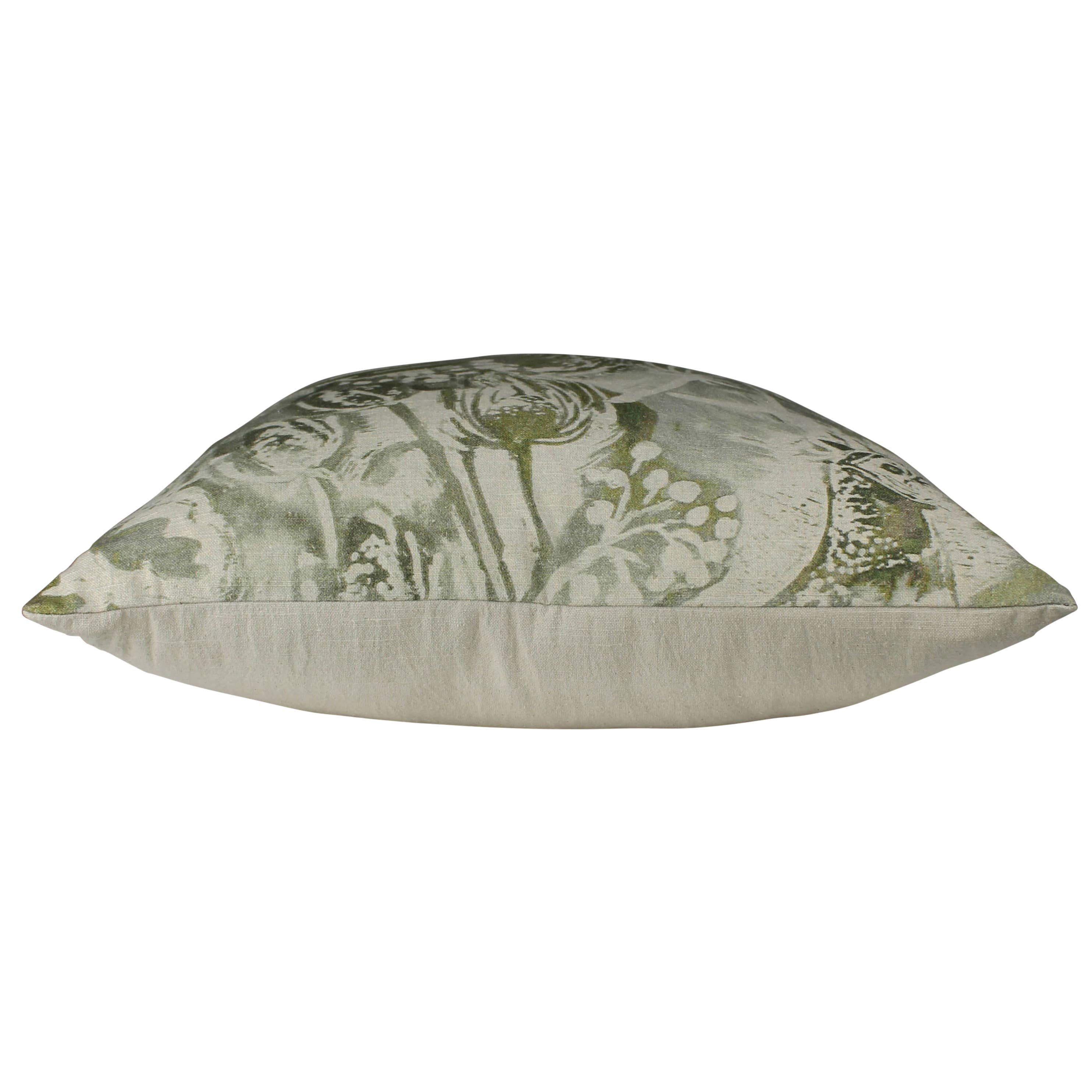 HomArt – wholesale Throw/decorative pillow – Madera Cotton Pillow, Moss Green1