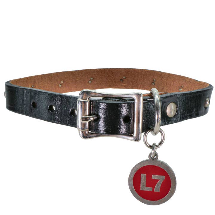 L7 Dog Collar Necklace Necklace for wholesale by Rockabilia