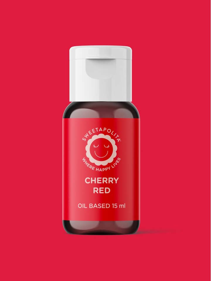 Cherry Red | Oil Based Food Colour for wholesale by Sweetapolita