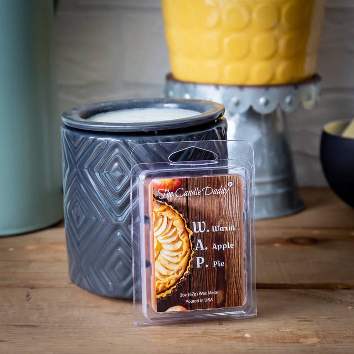 The Candle Daddy - Wholesale Wax Melt - W.A.P. - Warm Apple Pie Scented Melt- Maximum Scent Wax
