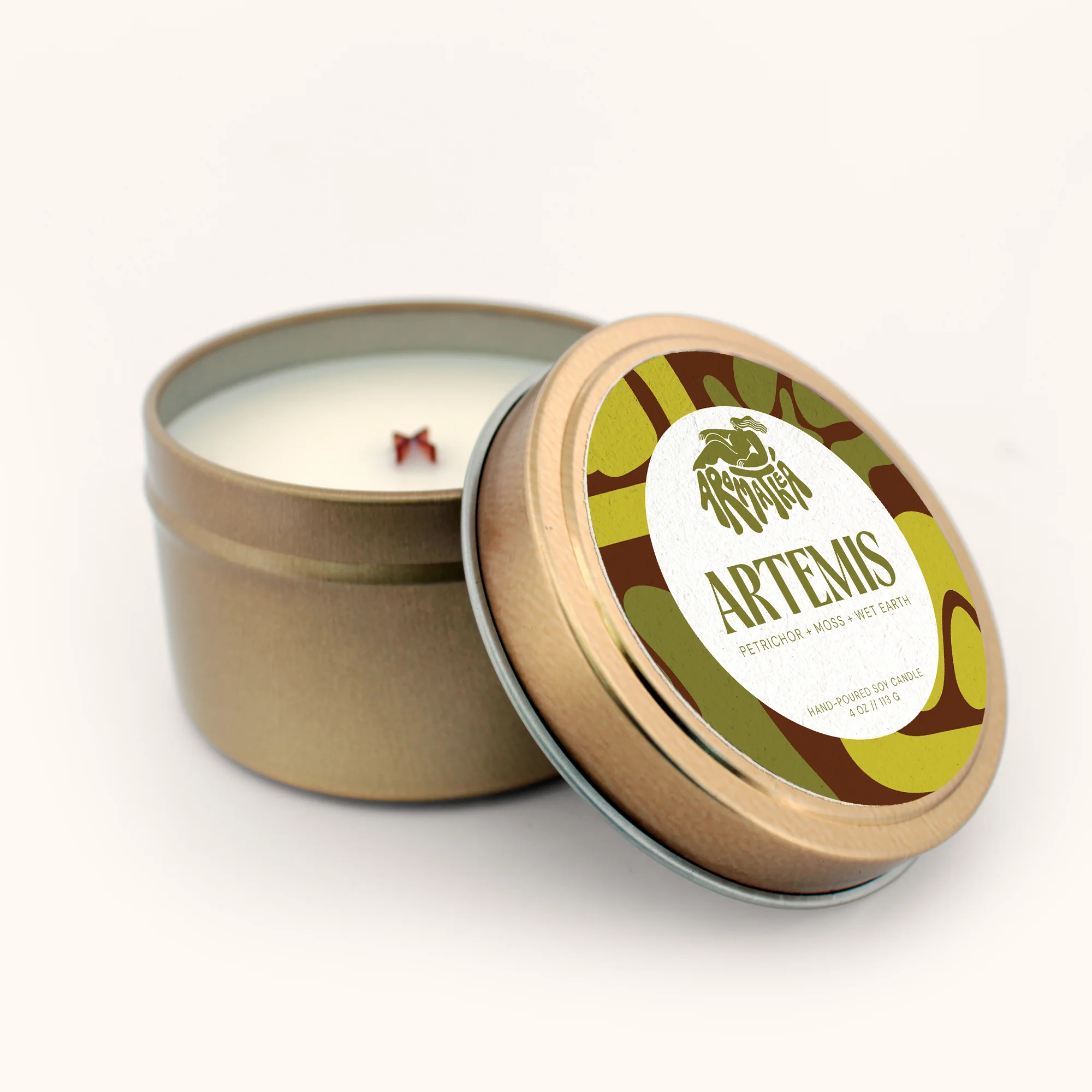 Aromatheá - Wholesale Jar/Filled Candle - Artemis Candle1
