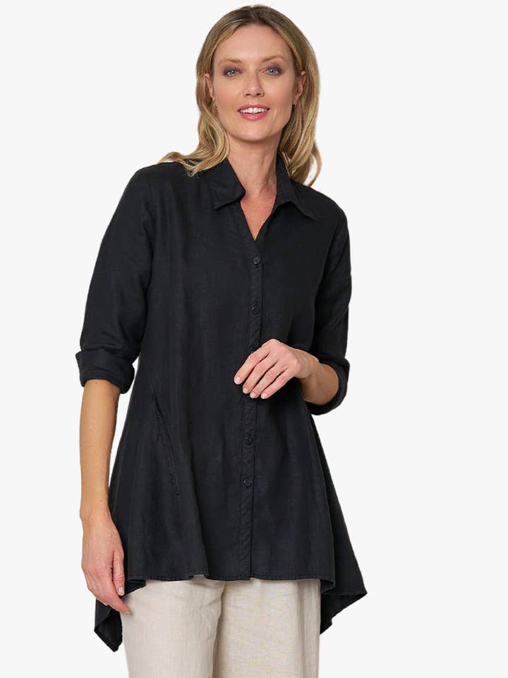 Stella Carakasi - Wholesale Button Down Shirt - Women's - True Form Shirt (*)20