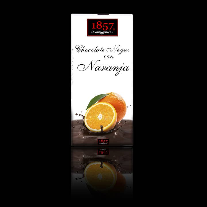 Dark Chocolate With Orange 125 G for wholesale by 1857