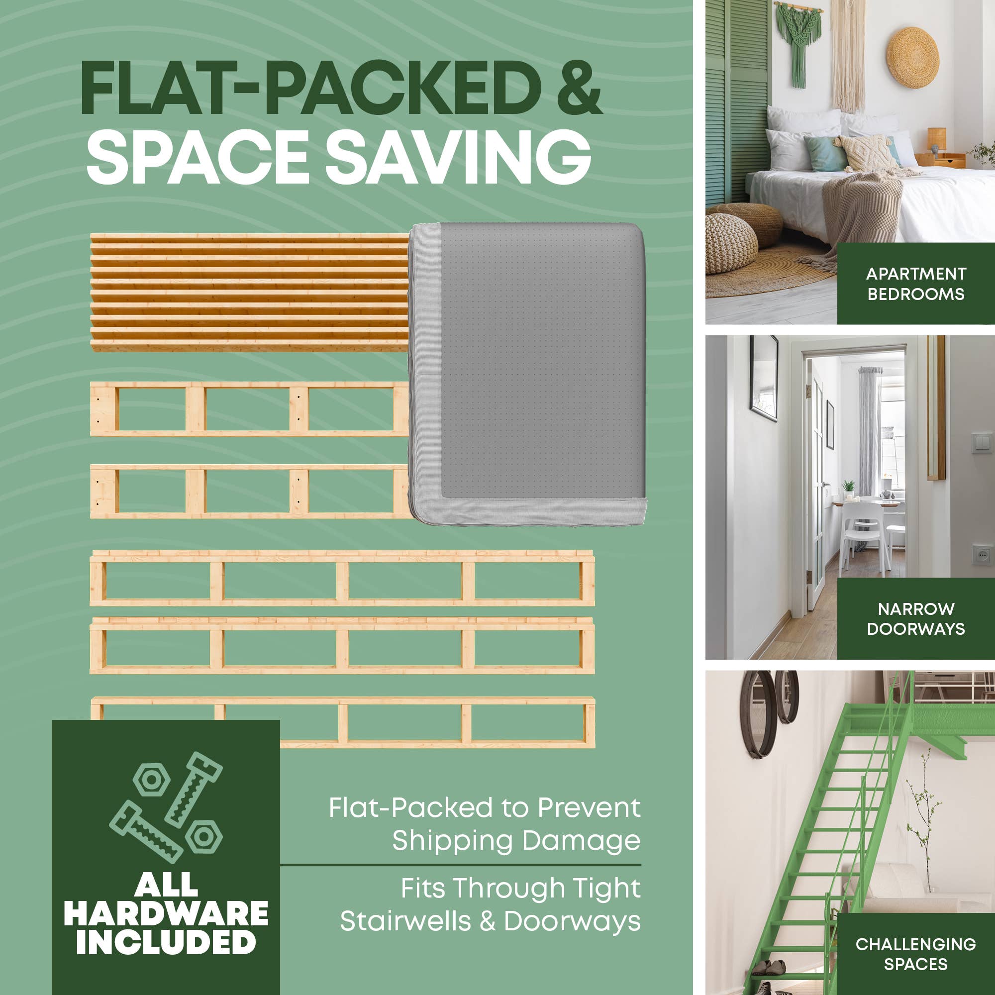 8" Box Spring/Foundation Easy Simple Assembly, Black for wholesale on Faire6